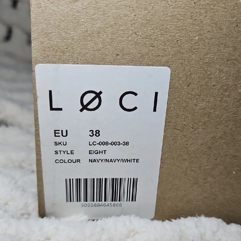 LØCI Fashion Navy Sneakers with Logo